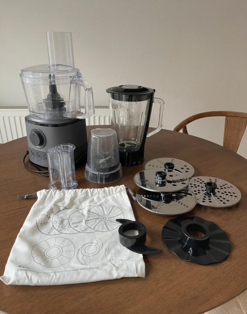 Food processor / blender, Witgoed en Apparatuur, Keukenmixers, Zo goed als nieuw, 3 snelheden of meer, Ophalen