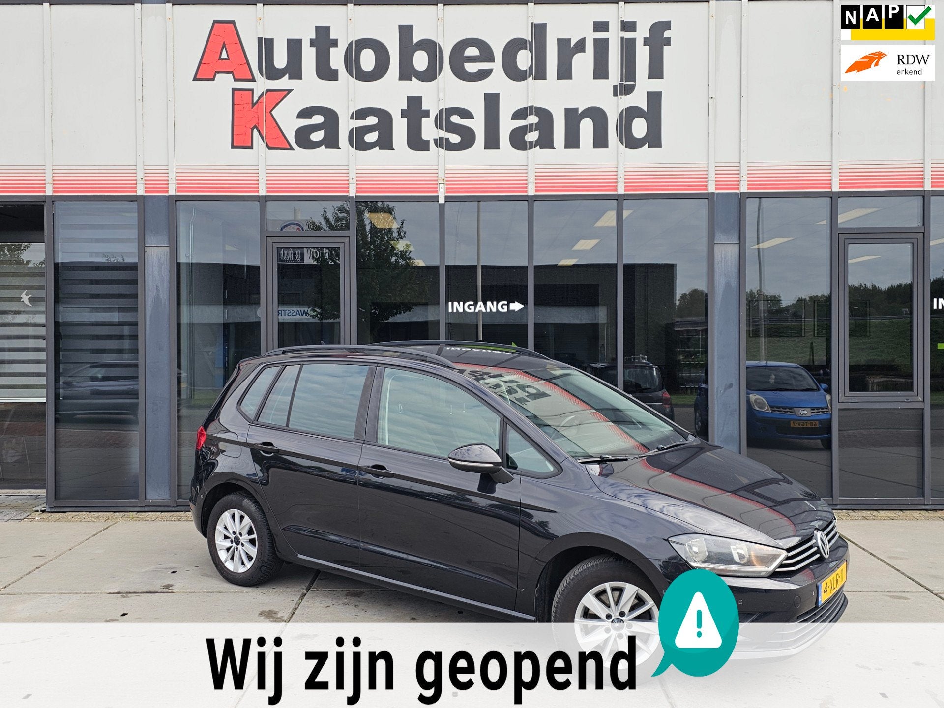 Volkswagen Golf Sportsvan 1.6 TDI Comfortline BlueMotion - P, Auto's, Voorwielaandrijving, Stof, Gebruikt, Zwart