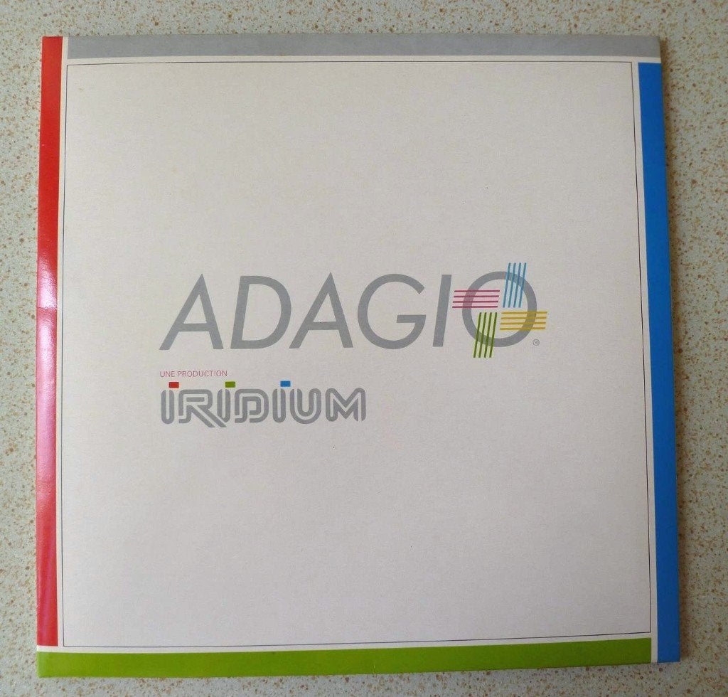 LP - Adagio - Iridium, Ophalen, Gebruikt, 12 inch, LP