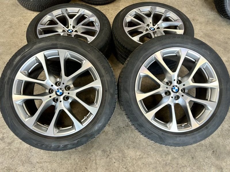 20 inch originele velgen + zomerbanden BMW X5 G05 style 738