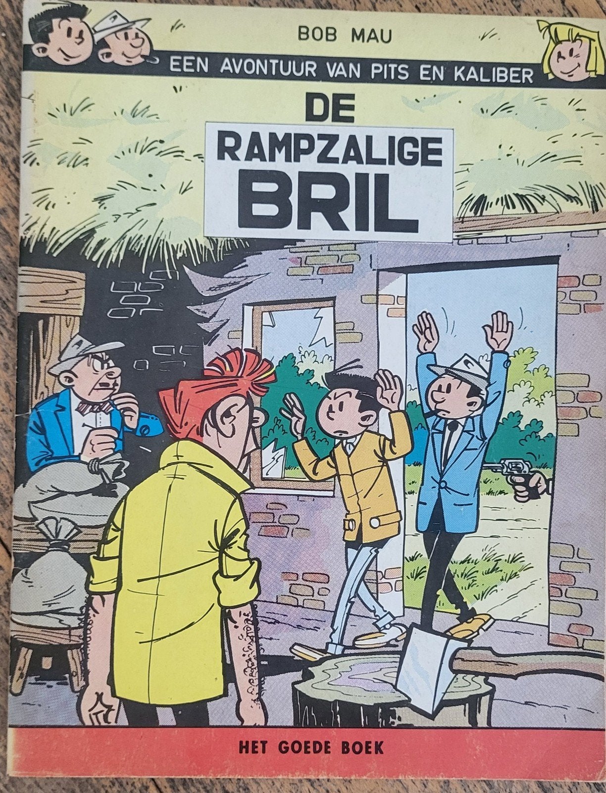 Bob Mau - Een avontuur van Pits en Kalib, Boeken, Bob Mau, Eén stripboek, Ophalen of Verzenden, Zo goed als nieuw
