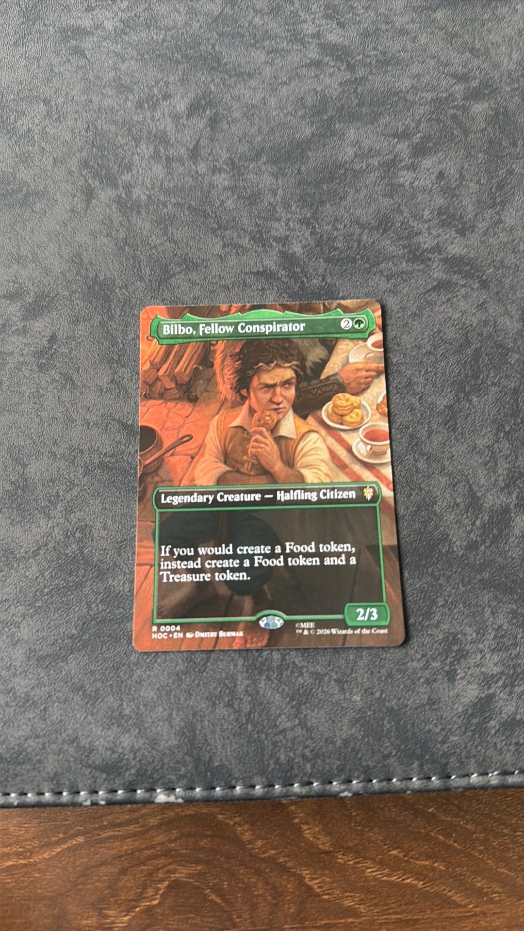 Bilbo, fellow conspirator, Hobby en Vrije tijd, Verzamelkaartspellen | Magic the Gathering, Ophalen of Verzenden, Zo goed als nieuw