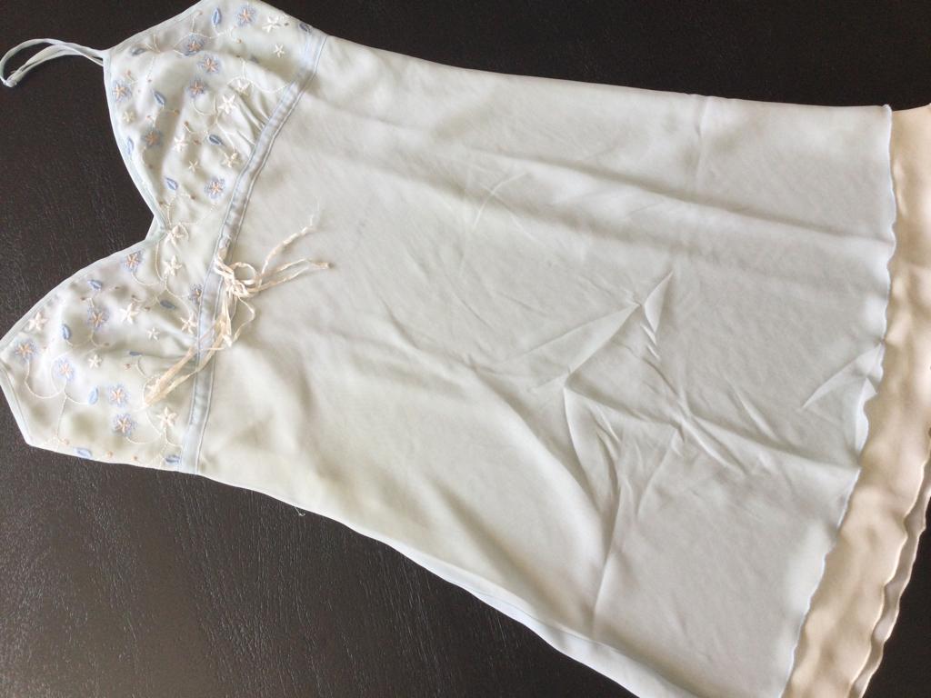Nachthemd dames in nette staat mooie gladde stof maat M, Hunkemöller, Ophalen of Verzenden, Gedragen, Maat 38/40 (M)