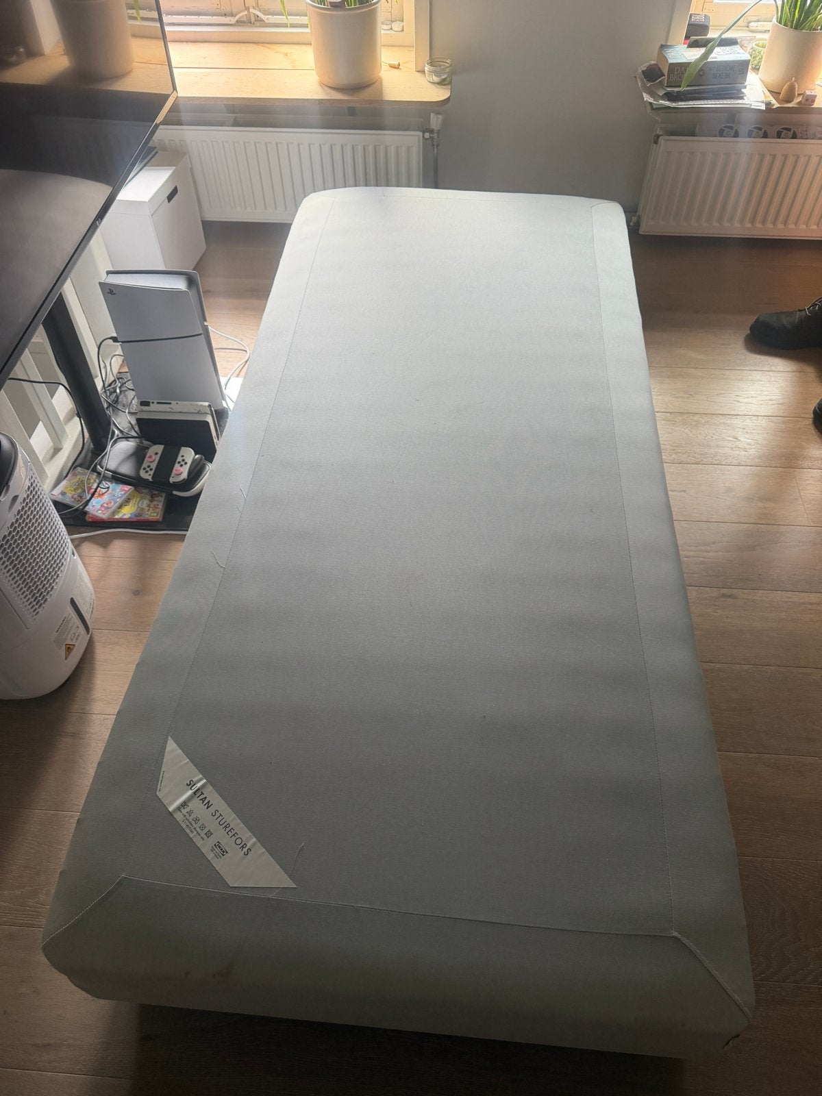 2x IKEA SULTAN STUREFORS Eenpersoons Lattenbodem, Gebruikt, 90 cm, Eenpersoons, Wit
