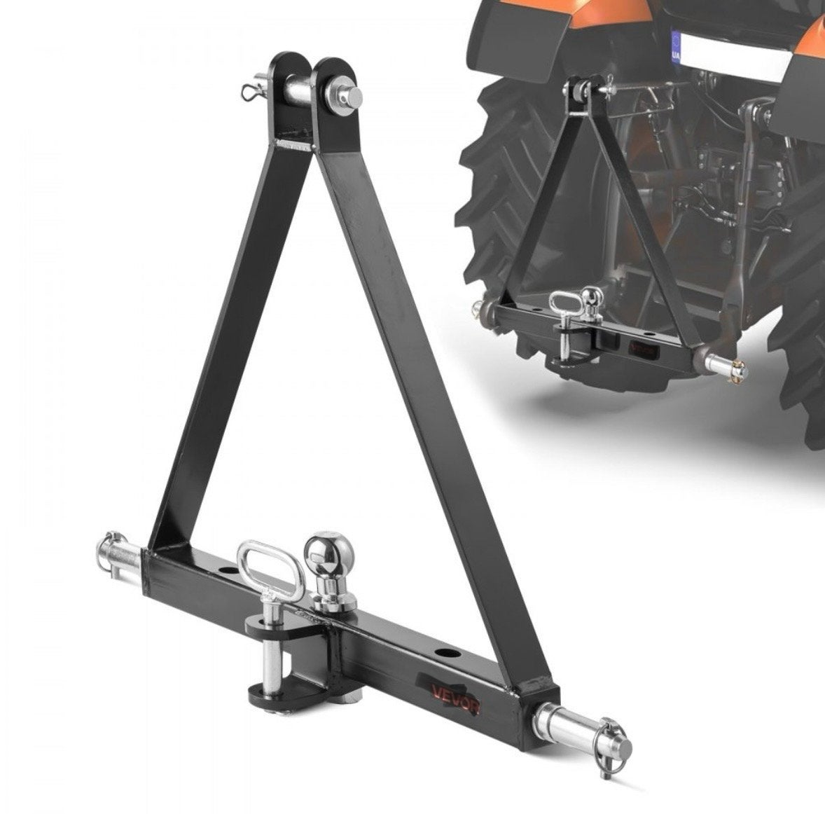 NIEUWE Trekhaak trekbek triangel voor hefinrichting tractor, Ophalen of Verzenden, Nieuw