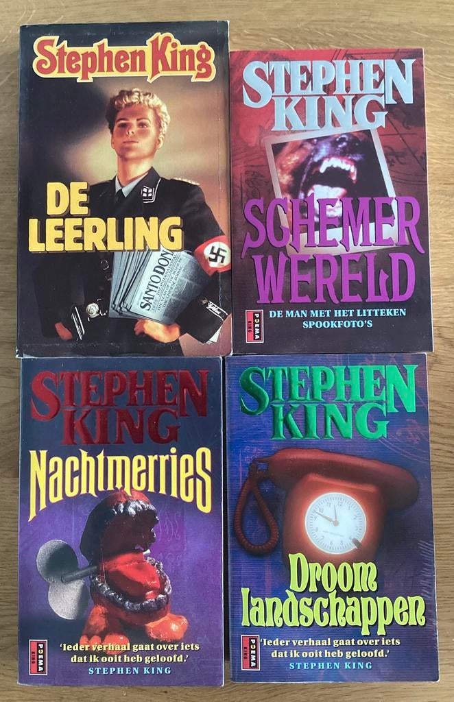 4x Stephen King pocket, Ophalen of Verzenden, Gelezen, Nederland