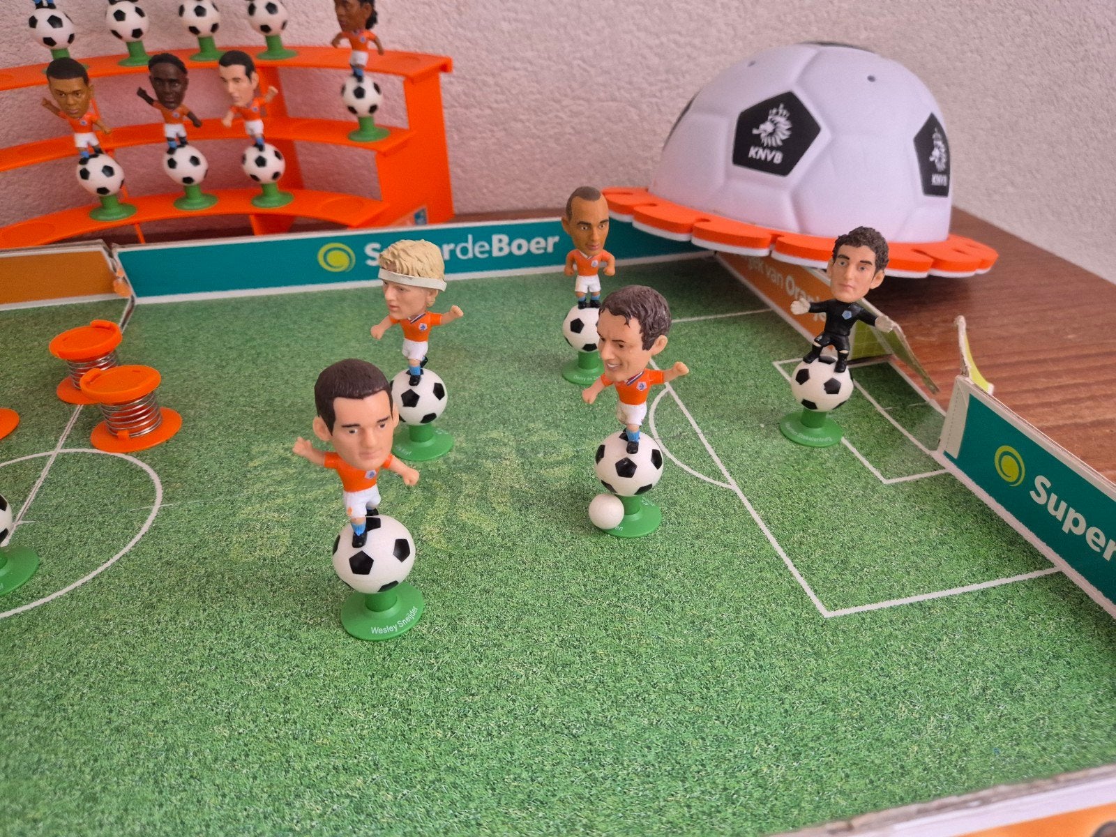 KNVB WK voetbal speelveld super de boer 2008, Ophalen