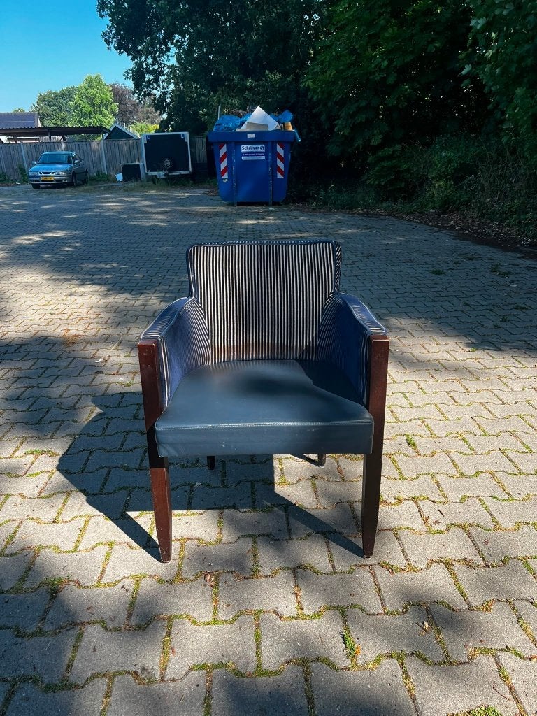 Stoelen, Huis en Inrichting, Stoelen, Ophalen, Blauw, Stof, Vijf, Zes of meer stoelen