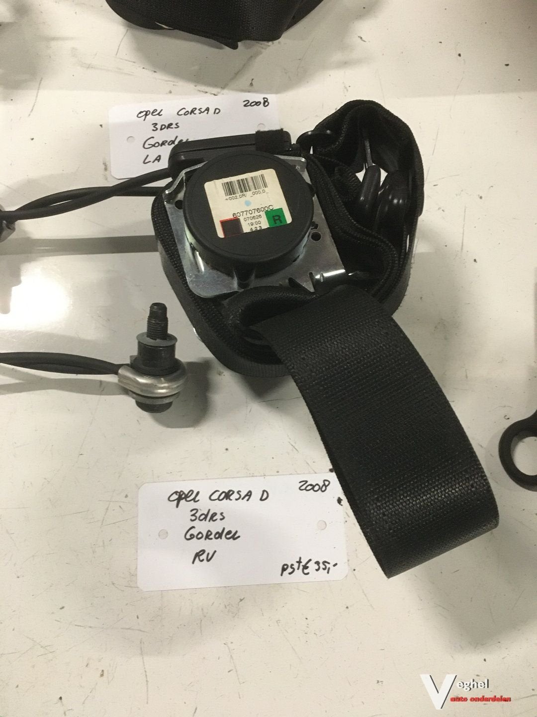 Opel Corsa D Gordel Linksvoor of  Rechtsvoor of Linksachter, Auto-onderdelen, Gebruikt, -, -, Ophalen of Verzenden