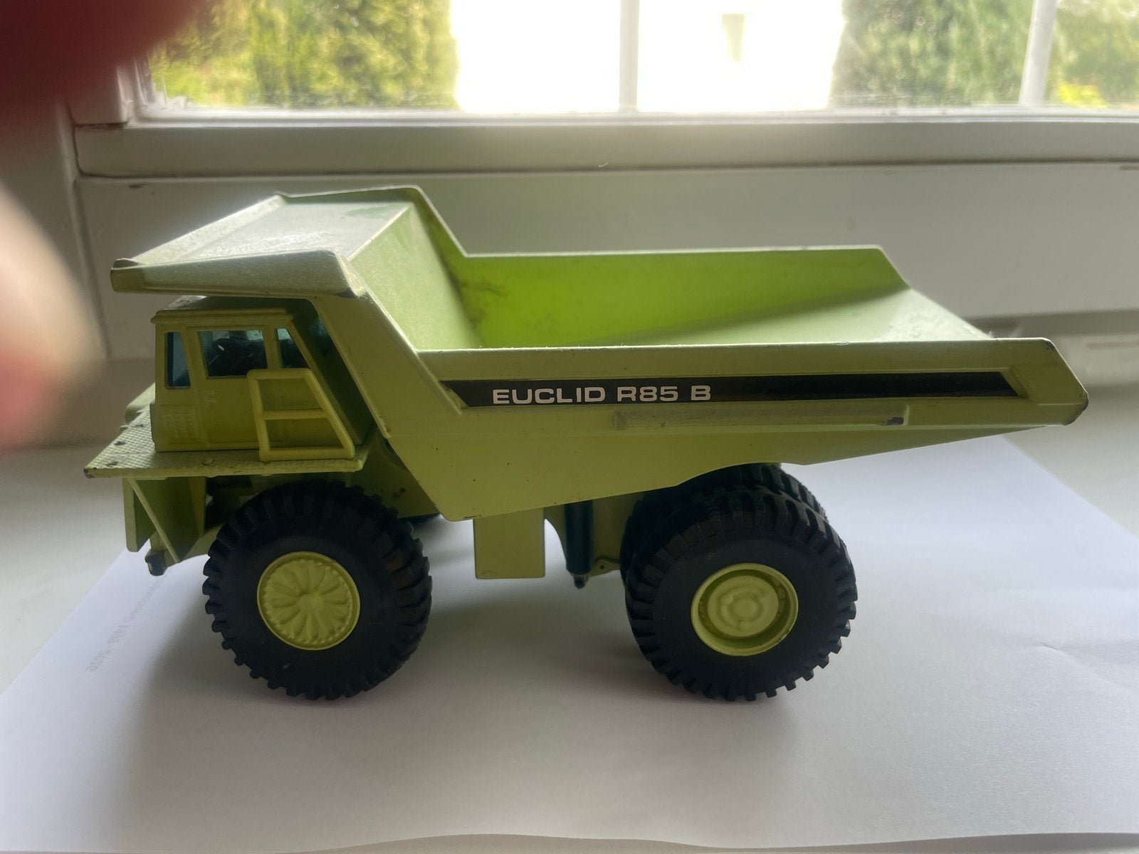 Modelvrachtwagens: Euclid R85 B en Ribro BV Rotterdam, Overige merken, Gebruikt, 1:32 tot 1:50, Ophalen of Verzenden