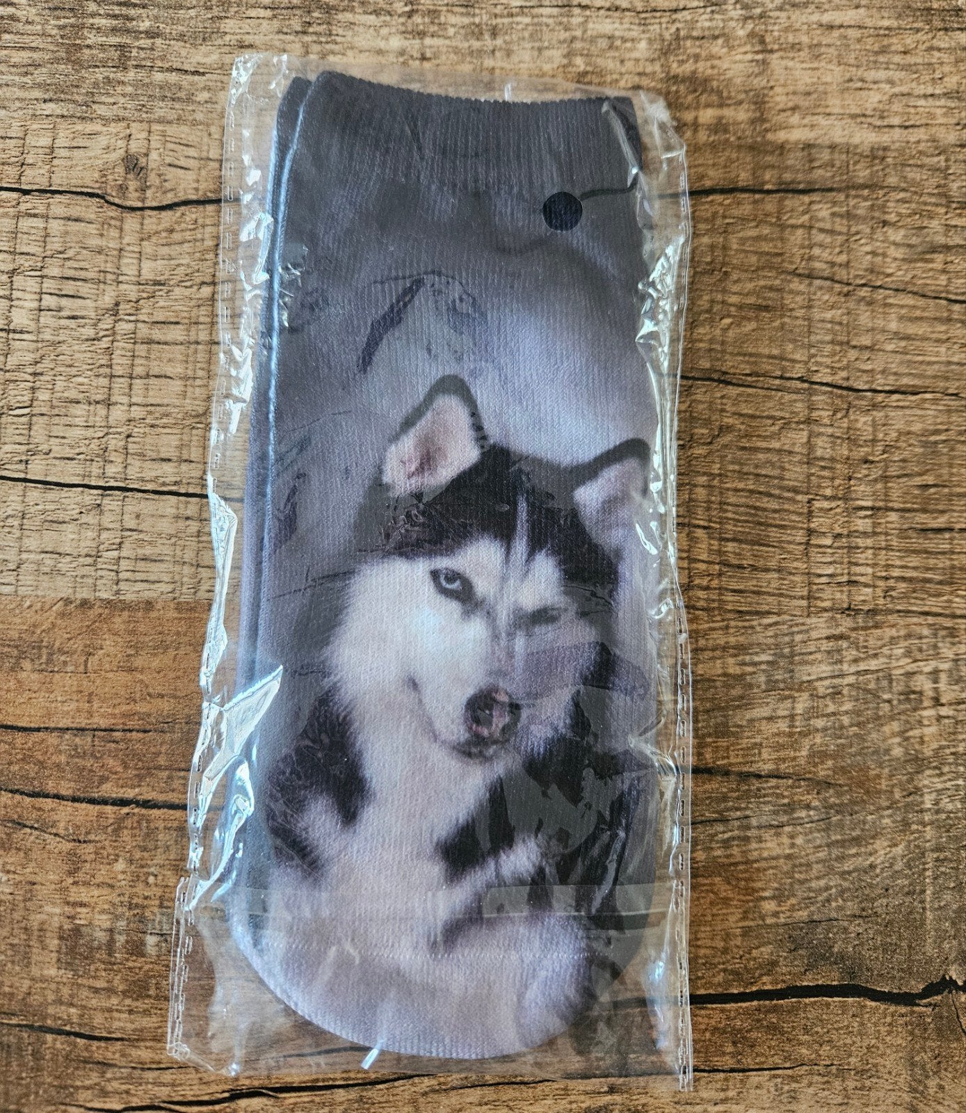 (NIEUW) LAGE SOKJES MET HUSKY ONE SIZE, Ophalen of Verzenden, Nieuw