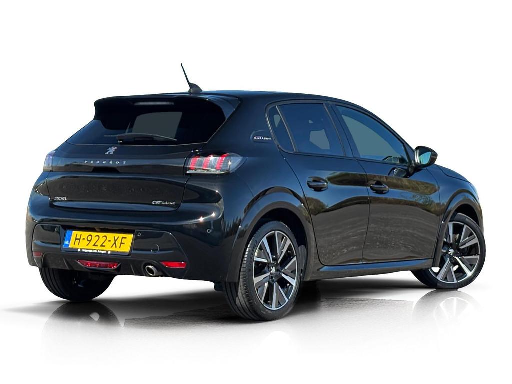 Peugeot 208 1.2 Turbo Aut8 GT-Line ✅ Pano ✅ LED ✅ Carp, Stof, Gebruikt, Euro 6, 3 cilinders