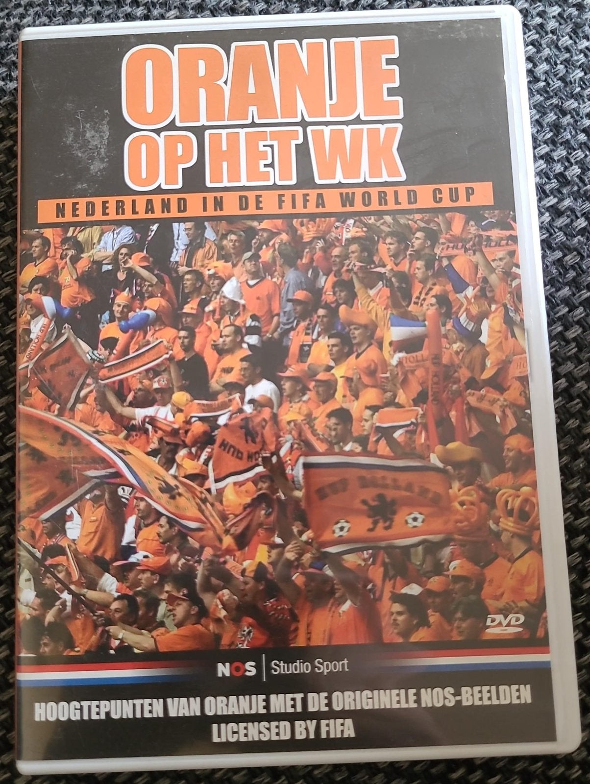 Oranje op het WK Nederland in de FIFA world cup studio sport, Ophalen of Verzenden, Gebruikt, Overige typen