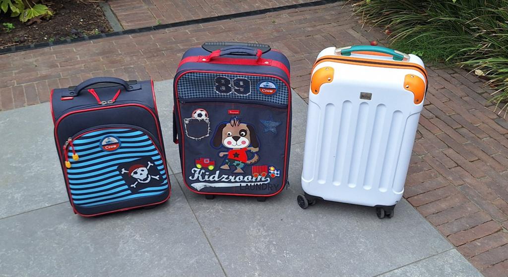 Trolley reistrolley Reistas koffer travelbag handbagage, Sieraden, Tassen en Uiterlijk, Ophalen of Verzenden, 30 cm of meer, Uitschuifbare handgreep