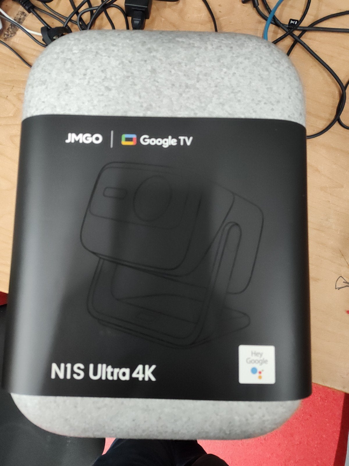 JMGO N1S Ultra 4K Projector met Google TV, Audio, Tv en Foto, JMGO, LED, Ophalen of Verzenden, Zo goed als nieuw