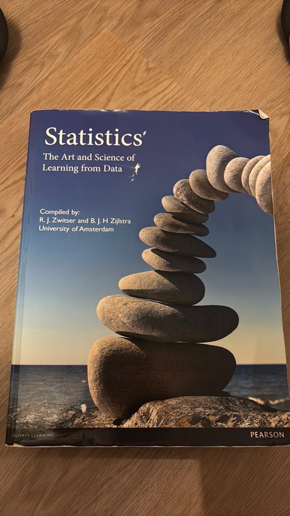 Statistics, Ophalen, Beta, Zo goed als nieuw, WO
