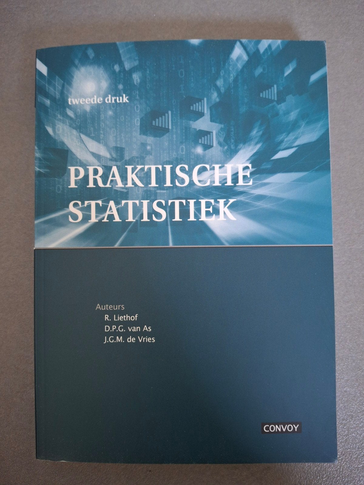 D. van As - Praktische statistiek, Ophalen, Zo goed als nieuw, D. van As; J. de Vries; R. Liethof, Nederlands