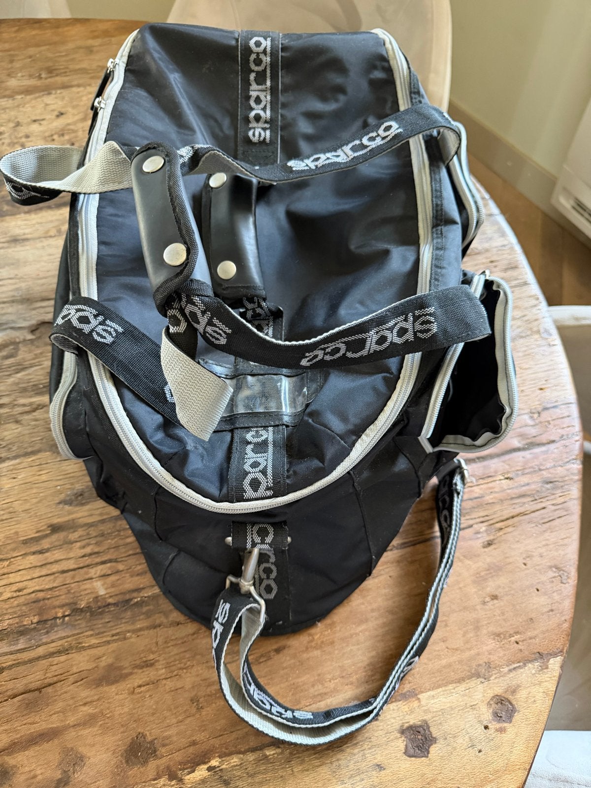 Sparco helmtas - Zwart, Ophalen of Verzenden, Gebruikt