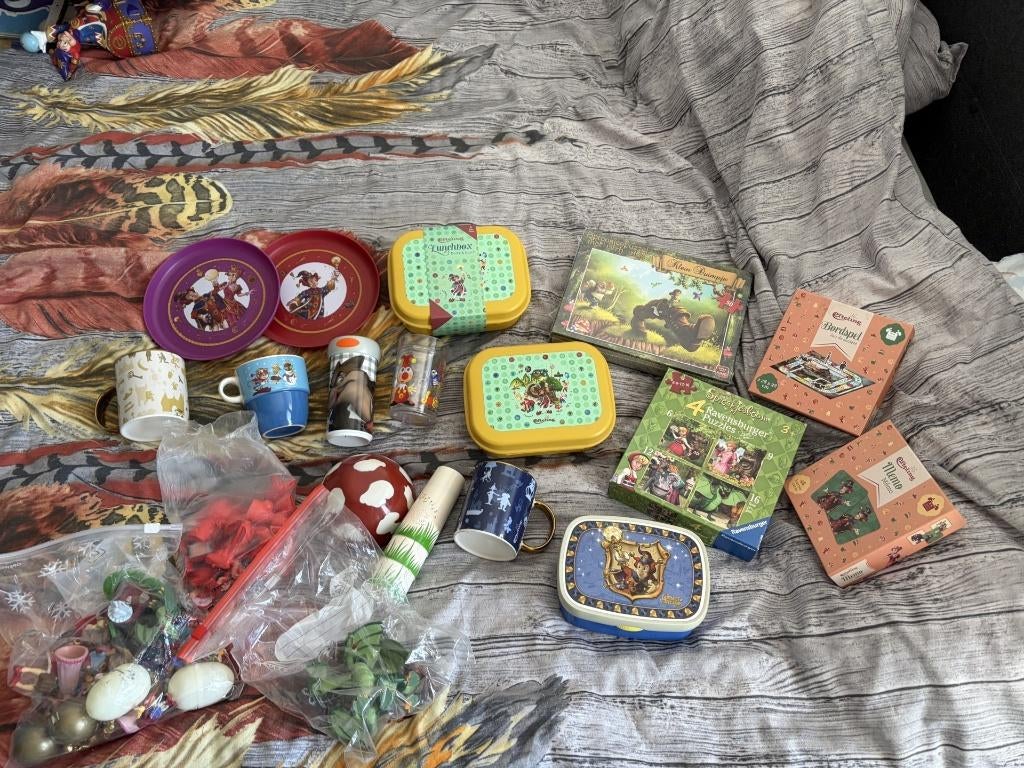 Efteling Spullen Oa Poppetjes/Bekers/Spel Zie Fotos Etc, Ophalen of Verzenden, Zo goed als nieuw, Overige typen