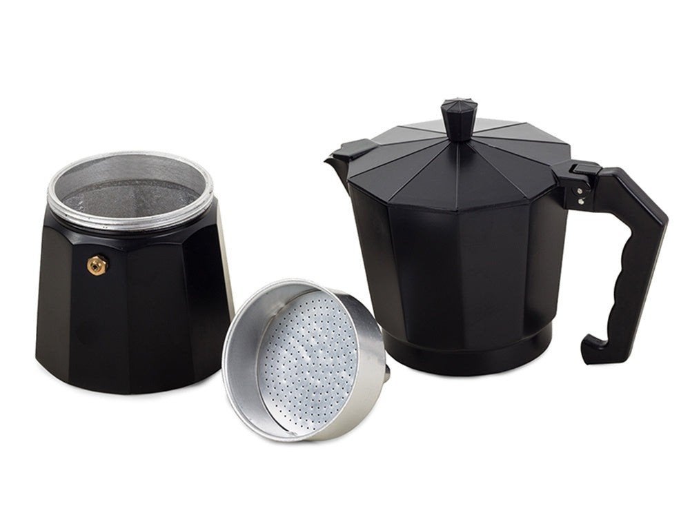 Koffie Percolator 6 Kops - Zwart, Overige modellen, Onbekend, Nieuw, Gemalen koffie