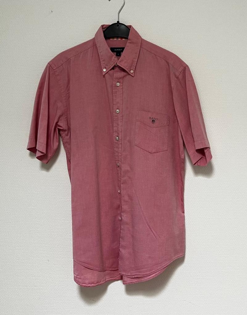 Gant overhemd korte mouw maat M roze, Kleding | Heren, Overhemden, Zo goed als nieuw, Halswijdte 39/40 (M), Roze, Ophalen of Verzenden