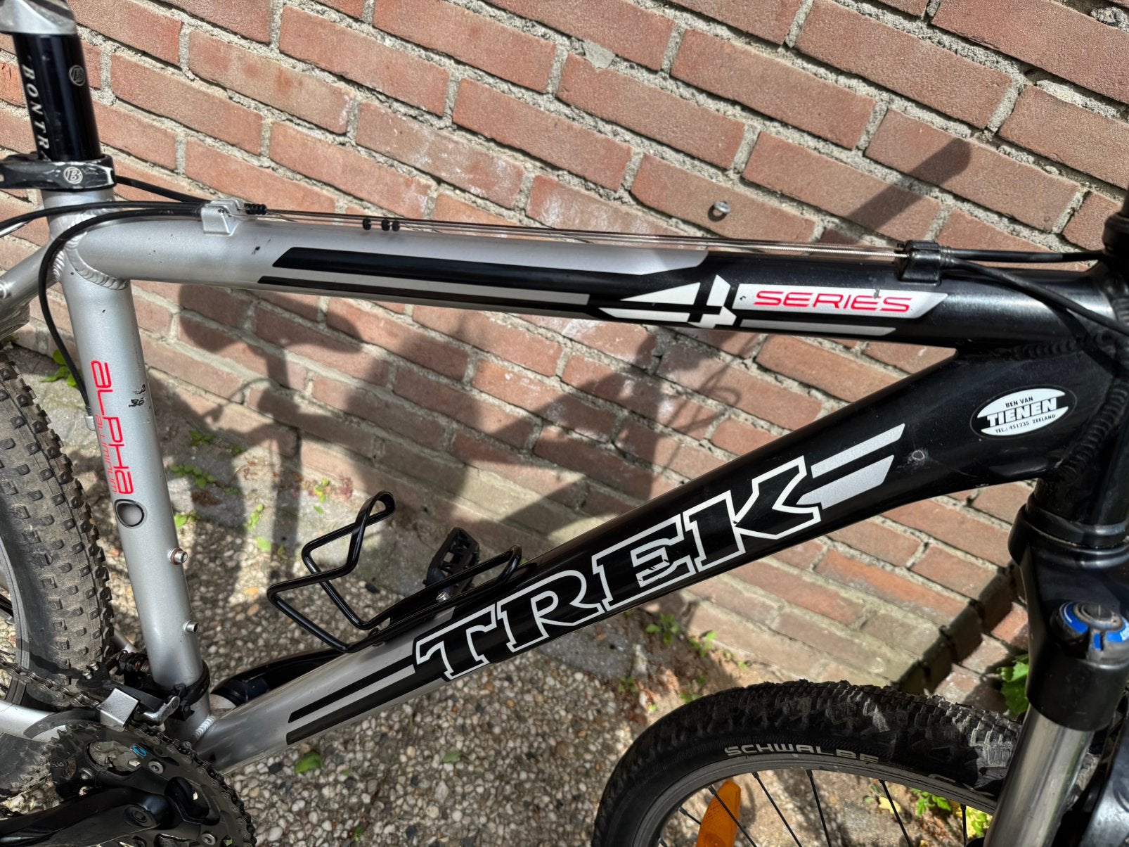 Stoere Trek 26 inch mountainbike / jongensfiets, Ophalen, 26 inch of meer, Handrem