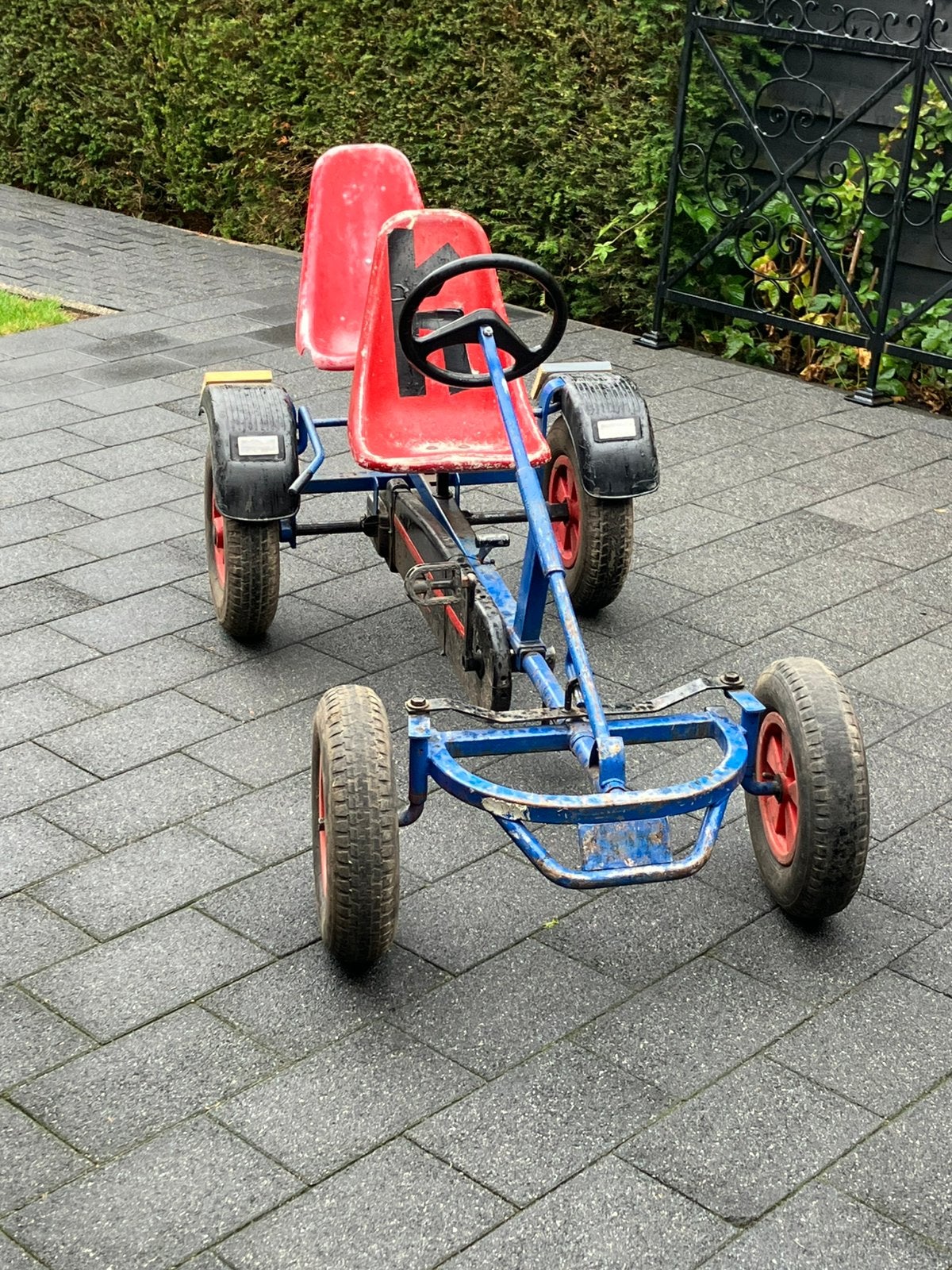 Skelter met duo zit en kar, Ophalen, Gebruikt, Overige merken, Vrijloopautomaat