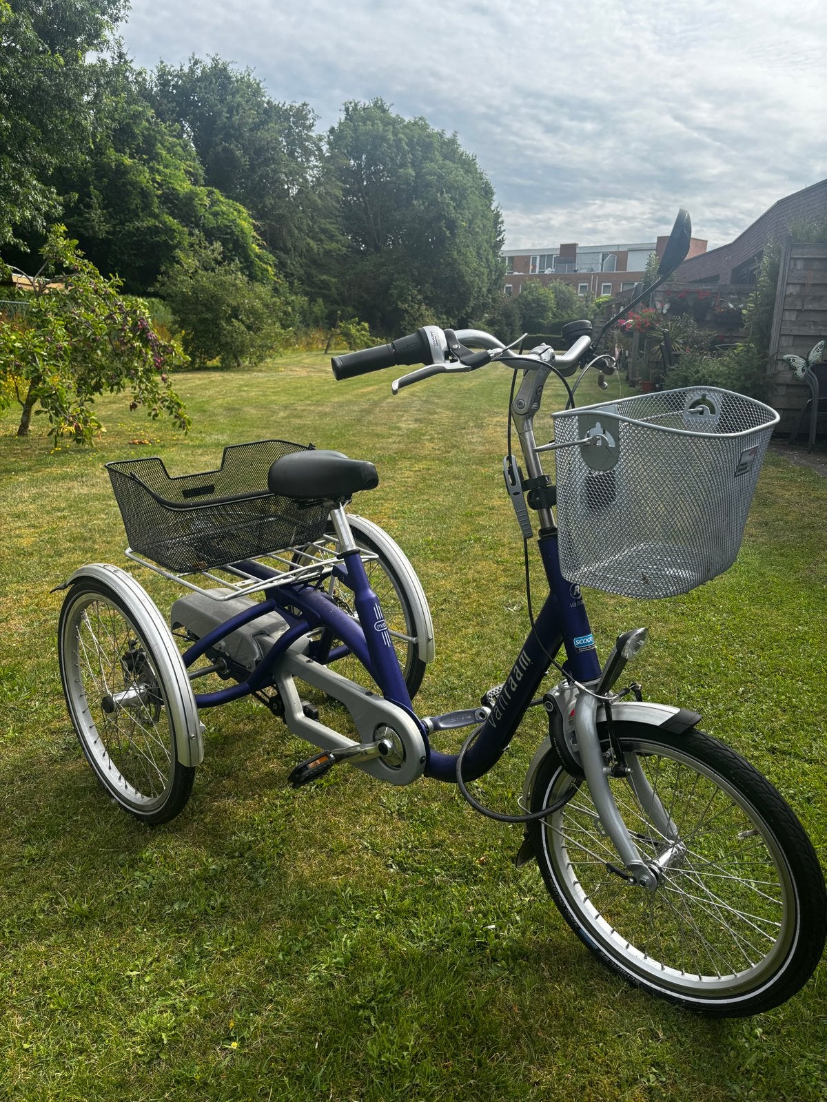 Van Raam Easy Rider driewieler - Zo goed als nieuw, Fietsen en Brommers, Ophalen, Zo goed als nieuw, Velgrem, Verstelbare zitting