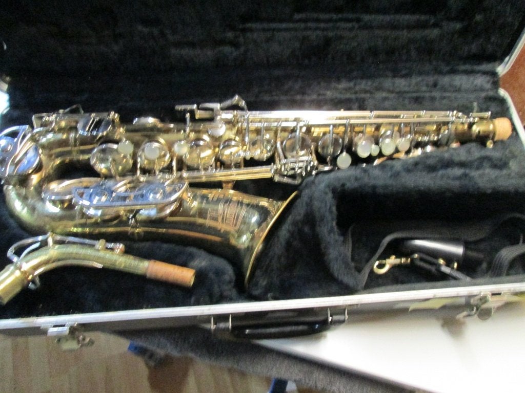 Selmer Bundy ll altaxofoon, Ophalen of Verzenden, Gebruikt, Alt, Met koffer