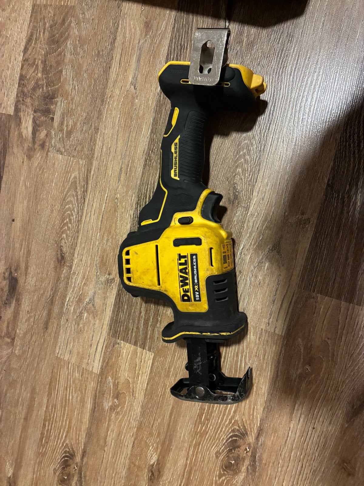 Foto 3 van DeWALT 18V XR Reciprozaag DCS369 met accu en TSTAK koffer