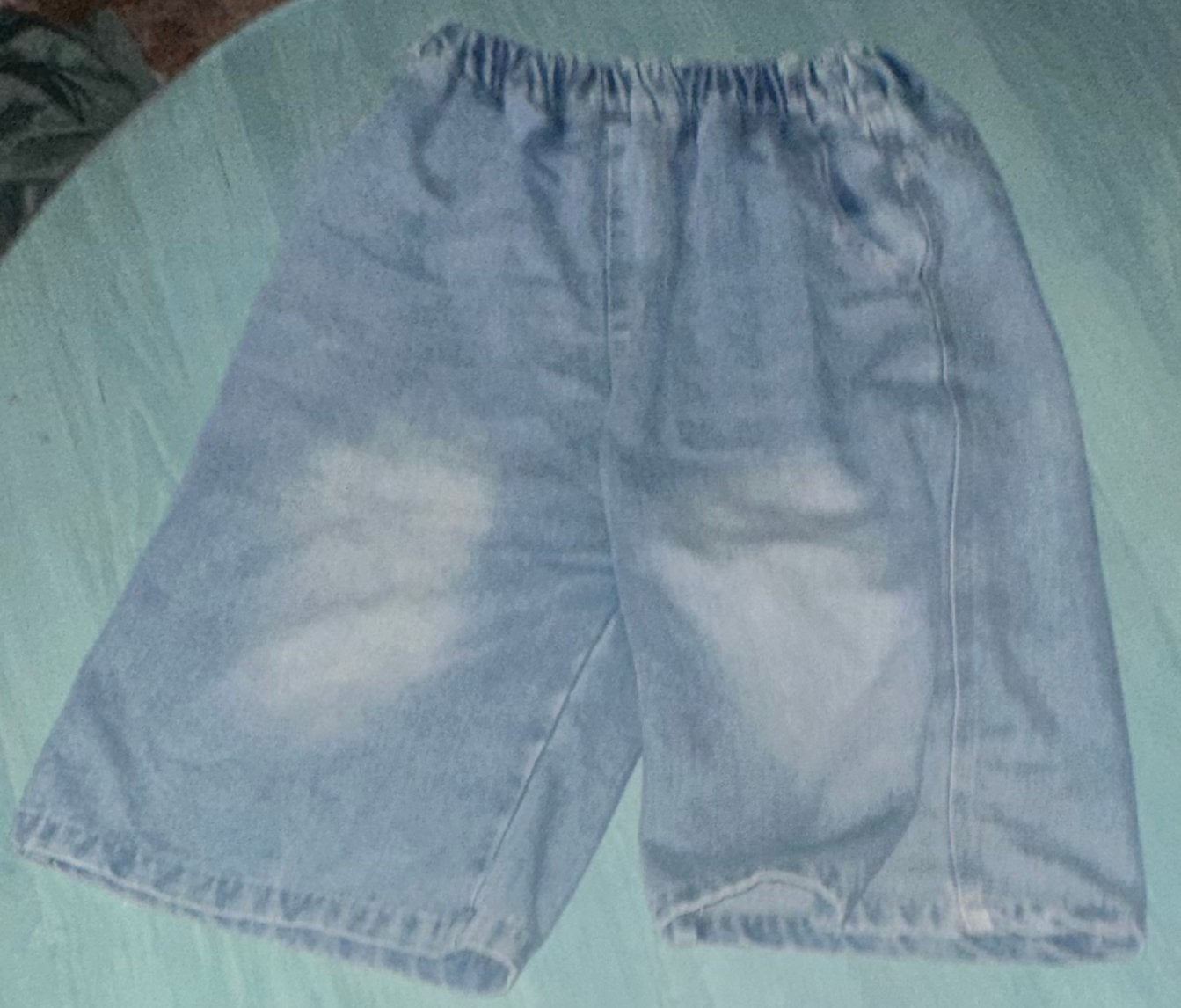 Korte baggy spijkerbroek maat M, Kleding | Heren, Ophalen, Nieuw, Blauw, W32 (confectie 46) of kleiner
