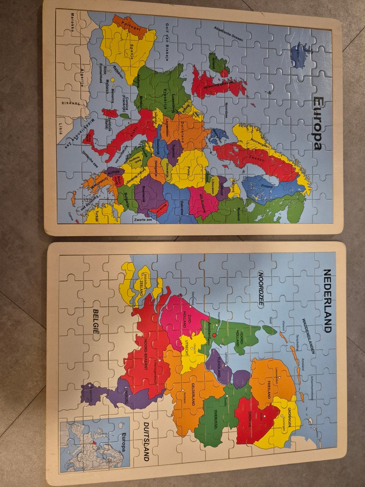 Houten puzzels, Ophalen of Verzenden, Minder dan 10 stukjes, Zo goed als nieuw, 6 maanden tot 2 jaar