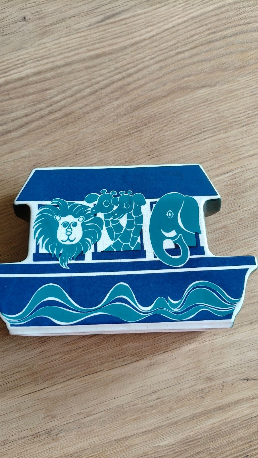 Carlton Ware Noah's Ark spaarpot, Ophalen of Verzenden, Gebruikt, Steen, Aardewerk of Keramiek, Dier