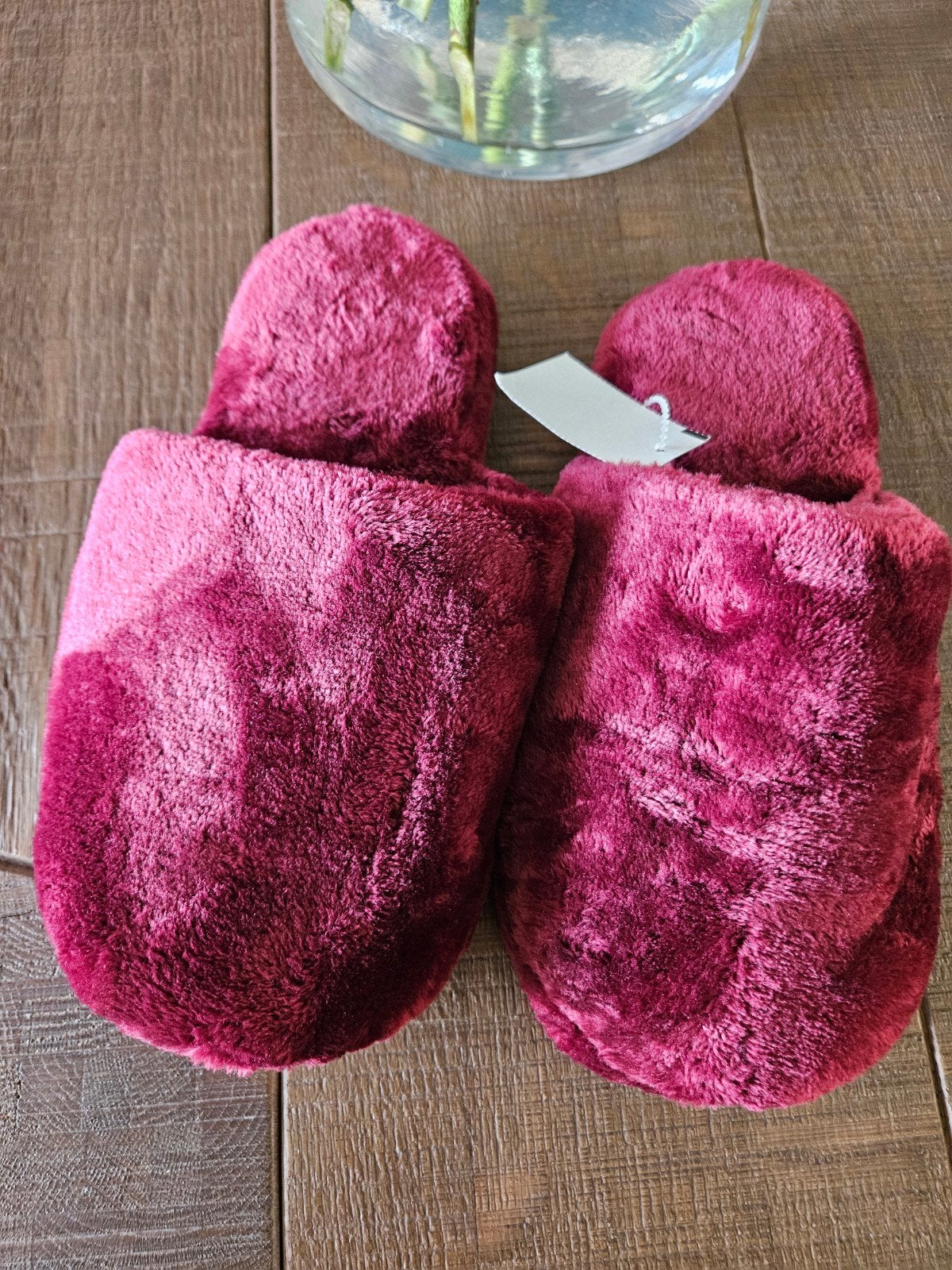 Nieuwe donkerrode sloffen, Nieuw, Ophalen of Verzenden, Pantoffels of Sloffen, Rood