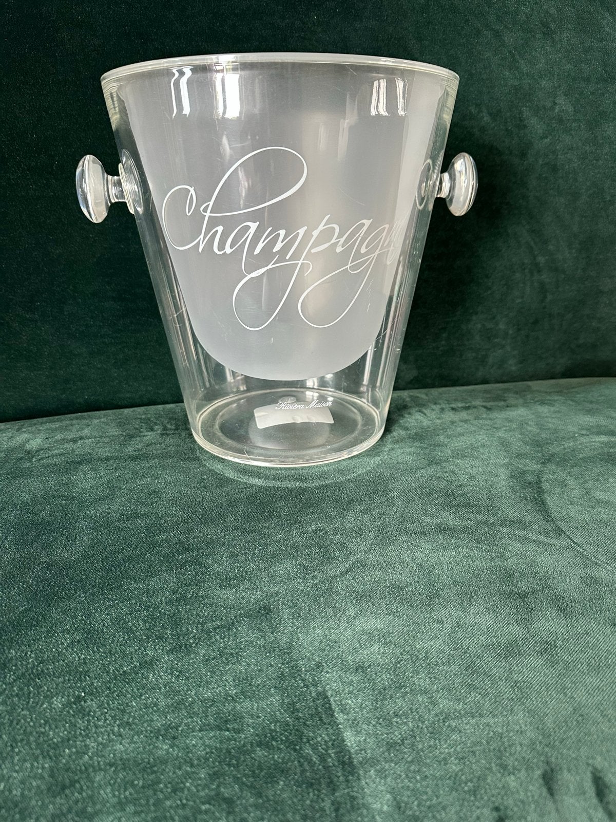 Riviera Maison Champagne & Wine Cooler, Flessenkoeler, Kunststof, Ophalen of Verzenden, Zo goed als nieuw