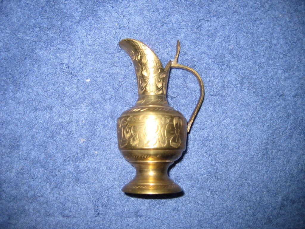 Messing-kruik (136), Ophalen of Verzenden, Zo goed als nieuw, Metaal