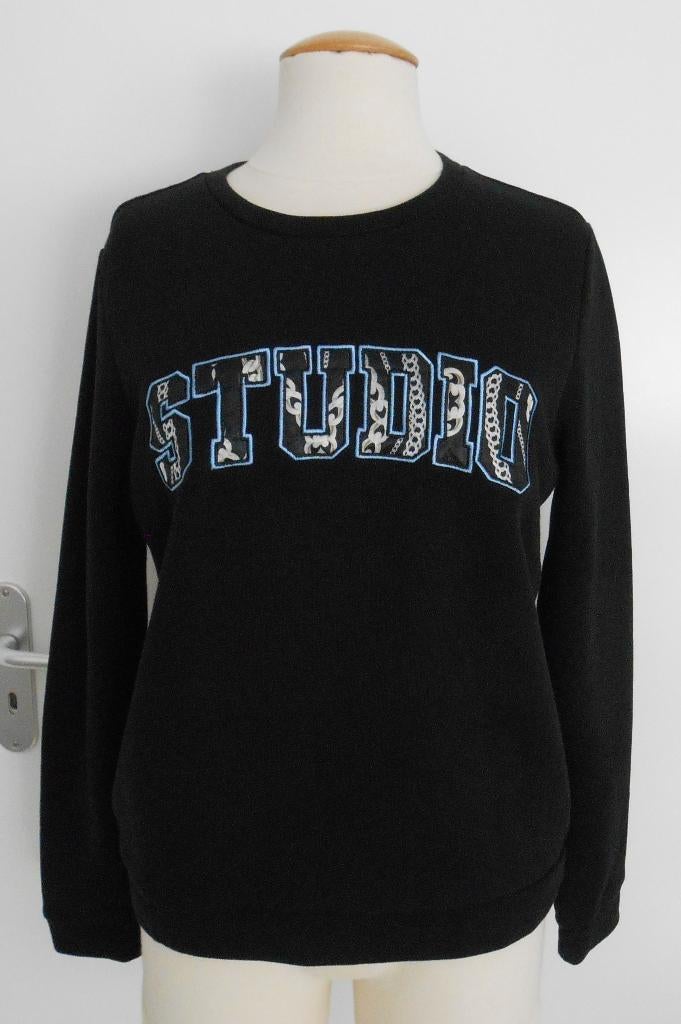 Costes sweater zwart mt S/M, Zwart, Ophalen of Verzenden, Zo goed als nieuw, Costes