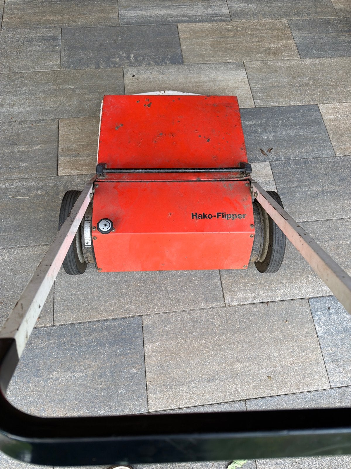 Hako-Flipper veegmachine, Ophalen, Gebruikt