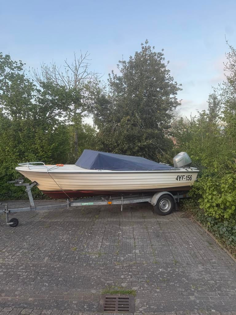 speedboot / tourboot placom, Ophalen of Verzenden, Gebruikt, Motorboot
