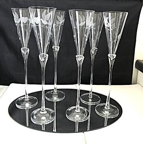 Champagne Kristal Glas CALICE XXL H31 Antiek💖✨😍🥂💑👌, Antiek en Kunst, Antiek | Glas en Kristal, Ophalen of Verzenden