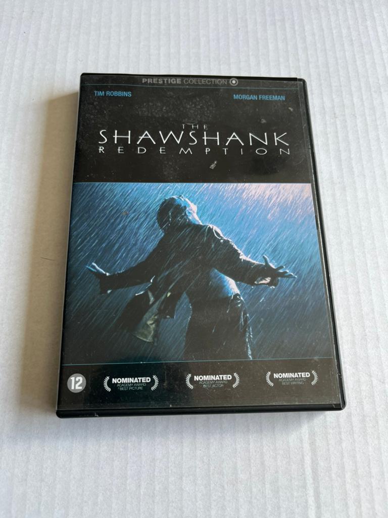 The Shawshank Redemption DVD, Vanaf 12 jaar, Ophalen of Verzenden, Zo goed als nieuw, Actiethriller