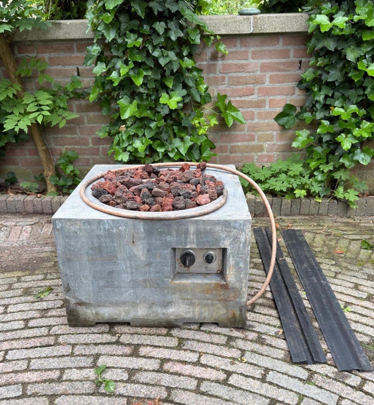 Happy Coconnetje Vuurtafel - Sfeervolle buitenhaard, Ophalen, Gebruikt