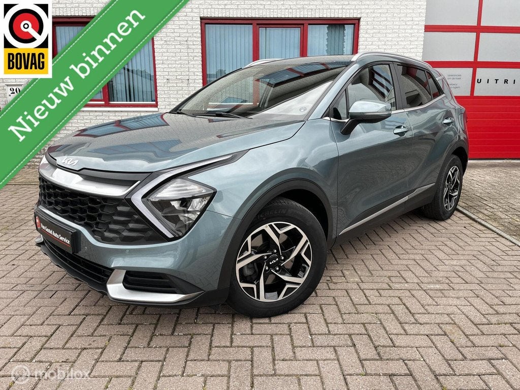 Kia Sportage 1.6 T-GDi MHEV ComfortLine, Voorwielaandrijving, Gebruikt, Zwart, 4 cilinders