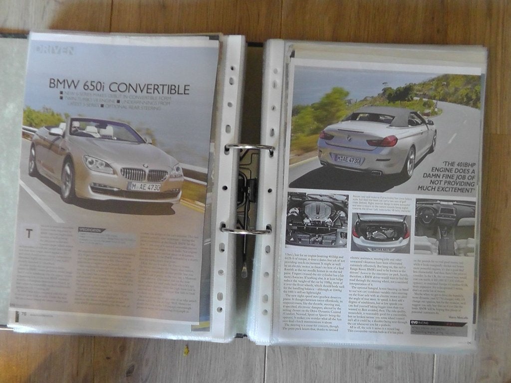 BMW 6 serie 650i Cabrio F12 ? 13x autotest lezen, Ophalen, Gelezen, BMW