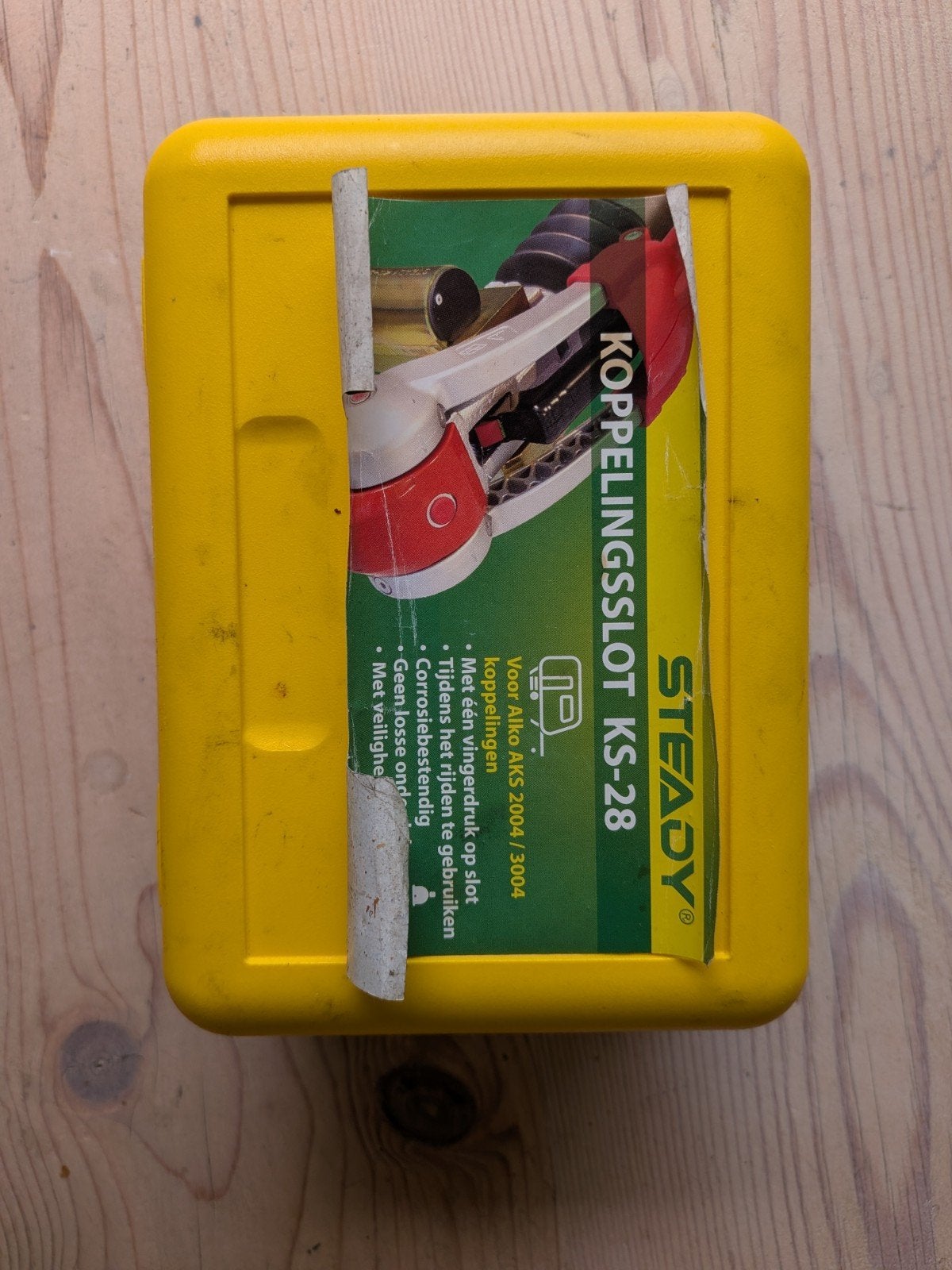 Steady KS-28 koppelingsslot/disselslot voor aanhanger, Caravans en Kamperen, Ophalen, Gebruikt