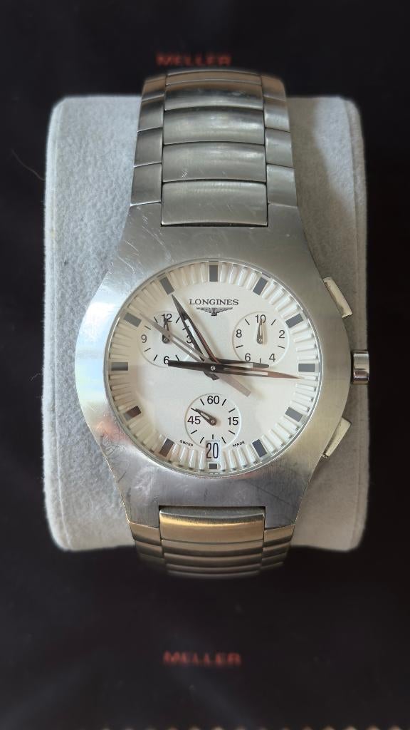 Longines Oposition - L3 618 4, Ophalen of Verzenden, Gebruikt, Staal, Overige merken