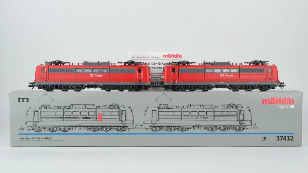 Märklin 37432 BR 151 Dubbeltractie DB Digitaal + Sound, Ophalen, Wisselstroom, Locomotief, Zo goed als nieuw