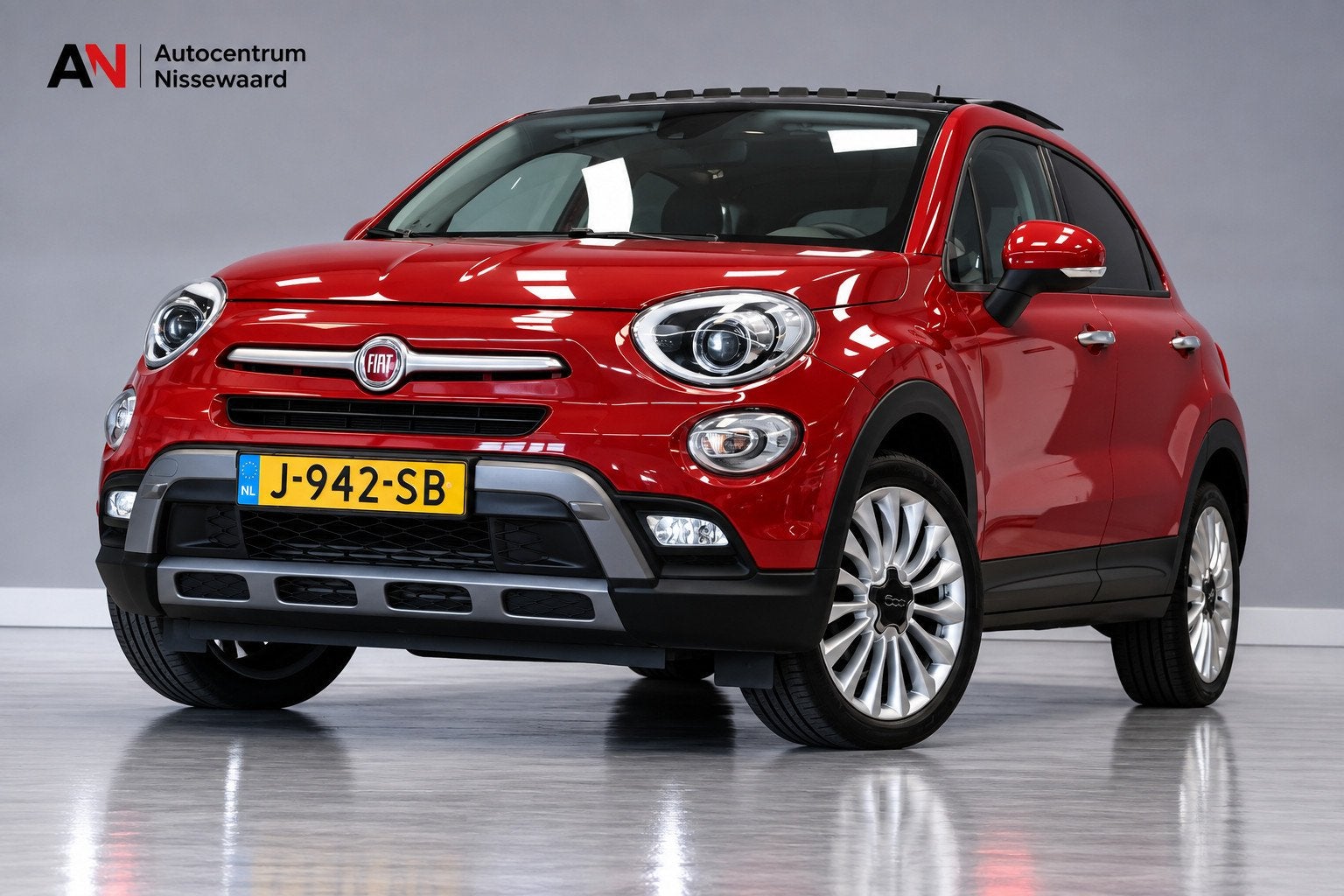 Fiat 500 X 1.4 Turbo MultiAir Lounge |AUT|Panoramadak|, Auto's, Automatische klimaatregeling, Gebruikt, 4 cilinders, 600 kg