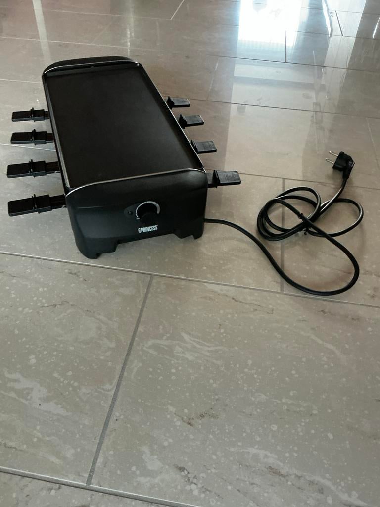 Princess Raclette Grill - Compact en compleet, Witgoed en Apparatuur, Gourmetstellen, Ophalen, Zo goed als nieuw