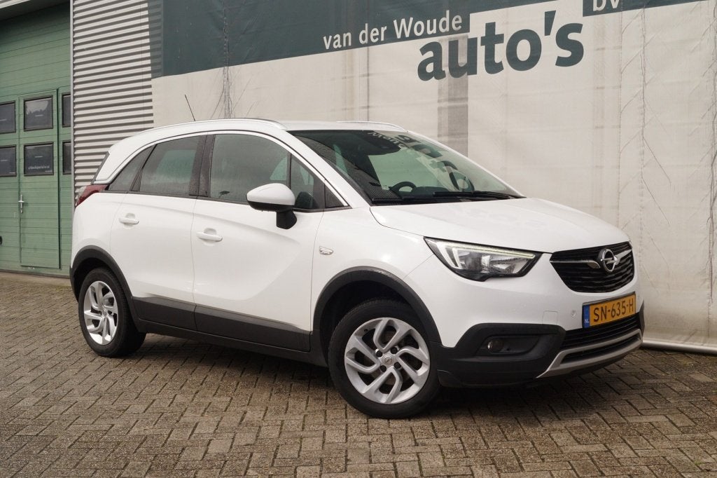 Opel Crossland X 1.2 Turbo 110pk Innovation -NAVI-ECC-PDC-, Auto's, Dealer onderhouden, Gebruikt, Euro 6, 1199 cc